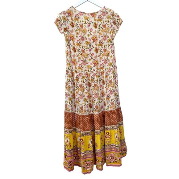 Spell & The Gypsy Portobello Road Babydoll Midi Dress Size XS - Picture 6 of 9